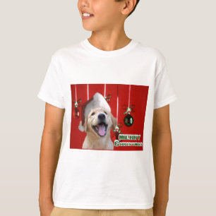T-shirt Cartes de Noël Golden Retriever Cadeaux