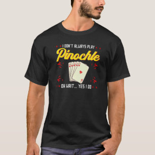 T-shirt Cartes de règles de jeu Pinochle Points de pont do