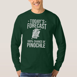 T-shirt Cartes de règles de jeu Pinochle Points de pont do