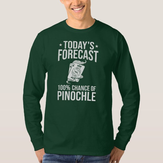 T-shirt Cartes de règles de jeu Pinochle Points de pont do (Devant)