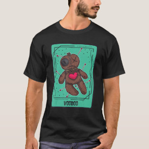 T-shirt Cartes de tarot de vaudou Cartes mystiques Occulti