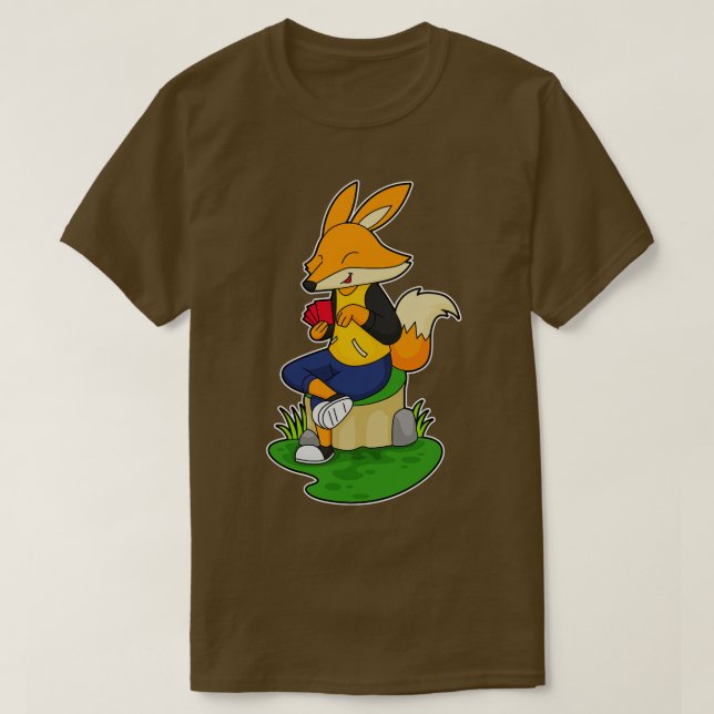 T-shirt Cartes Fox (Design devant)