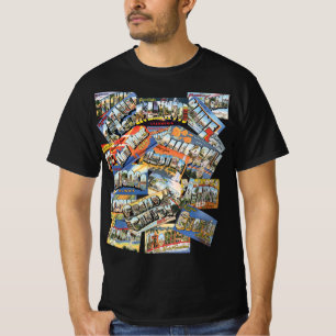 T-shirt Cartes postales anciennes de ... Collage