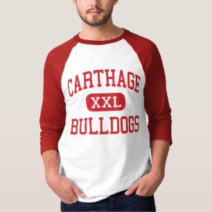 T-shirt Carthage - bouledogues - lycée - Carthage le Texas