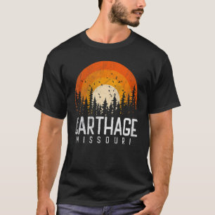 T-shirt Carthage Missouri MO Retro Vintage les années 70 8