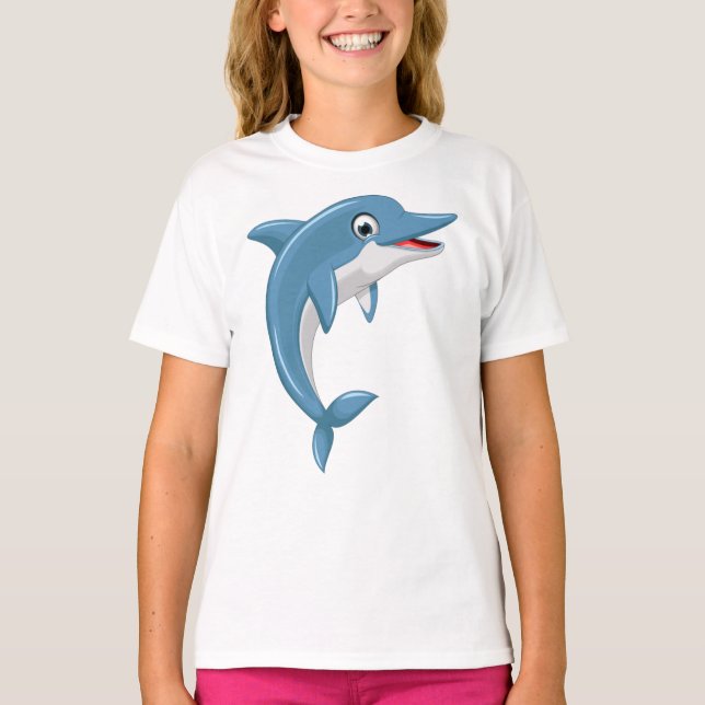T-shirt Cartographie de baleine mignonne (Devant)