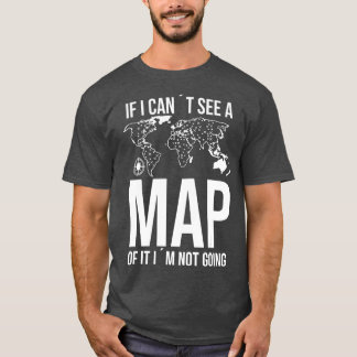 T-shirt Cartographie Géographie Atlas Cartographie