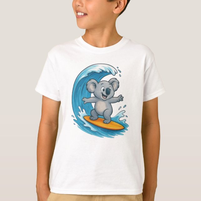 T-shirt Cartographie Koala Oear Kids (Devant)