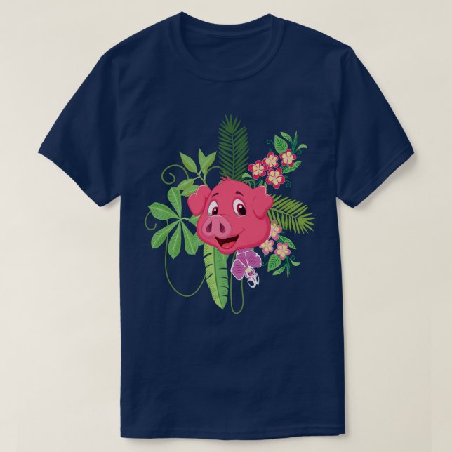 T-shirt Cartographier Cochon I Cochon I Cochon I Cochon I  (Design devant)