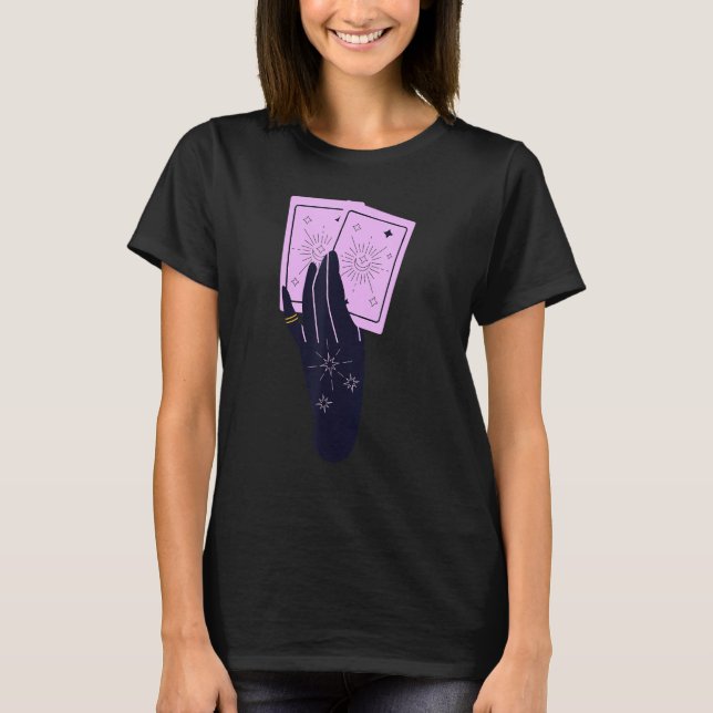 T-shirt Cartomancer Hand Reading Your Tarot Cards (Devant)