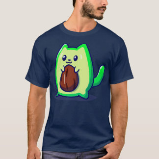 T-shirt Carton de chat Avocado 1