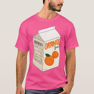 T-shirt Carton de jus d'orange