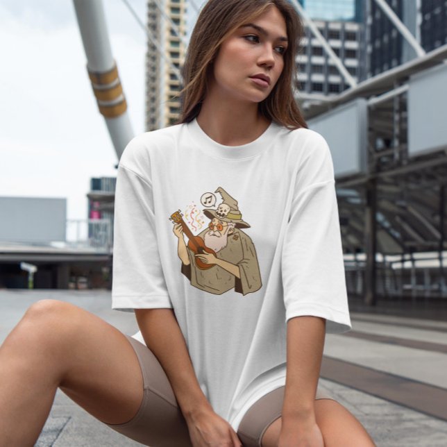 T-shirt Carton de l'assistant Ukelele (Créateur téléchargé)