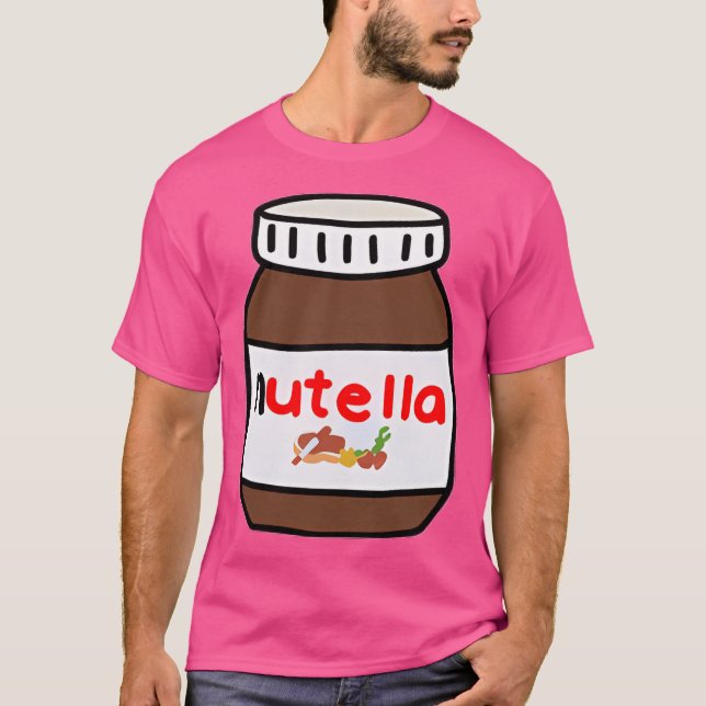 T-shirt Carton de Nutella (Devant)