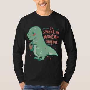T-shirt Carton de pastèque Sweet Tyrannosaurus Rex