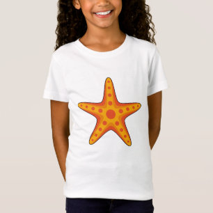 T-Shirt Carton d'Épis orange mignon
