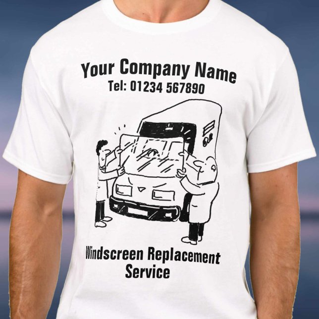 T-shirt Carton du service de remplacement d'écran (Créateur téléchargé)
