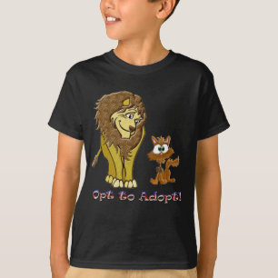 T-shirt Carton Lion & Kitty