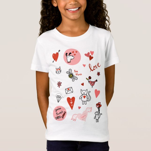 T-Shirt Carton mignon (Devant)