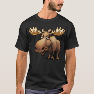 T-shirt Carton mignon d'orignal
