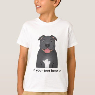 T-shirt Carton personnalisé Staffordshire Bull Terrier