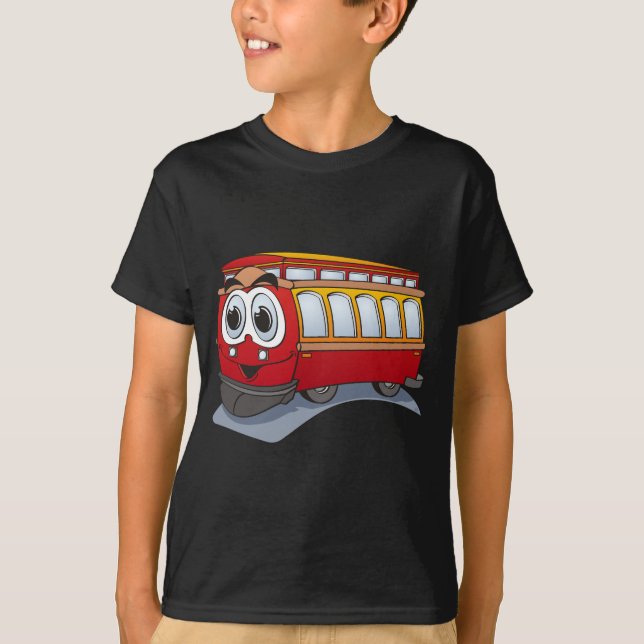 T-shirt Carton Red Trolley (Devant)