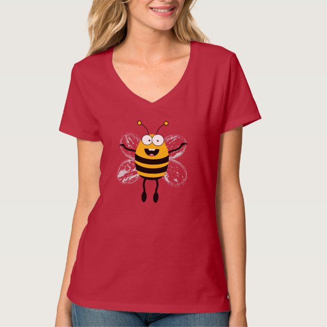 T-shirt Cartoon Bee (Devant)