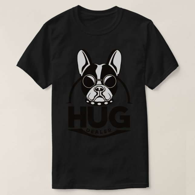 T-SHIRT CARTOON DE CHIEN CUT (Design devant)