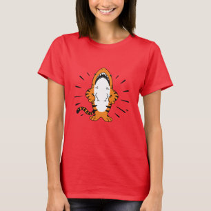 T-SHIRT CARTOON DE TIGRE DE SHARK HYBRIDE CUTE