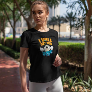 T-shirt Cartoon du virus de la vaccination