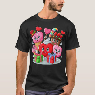T-shirt Cartoon Heart & Sweet amis valentine's day