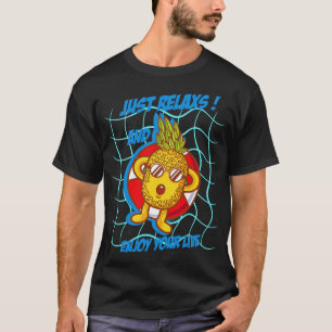 T-SHIRT CARTOON JUSTE RELAXS