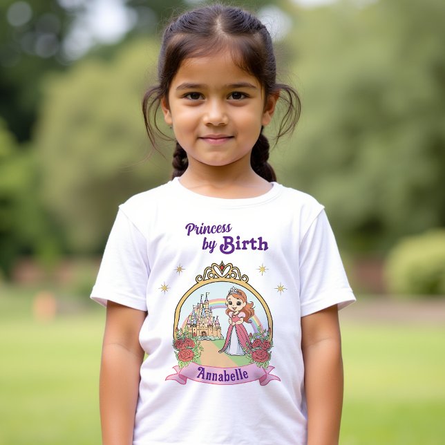 T-shirt Cartoon Magical Fairytale Princess Anniversaire de (Créateur téléchargé)