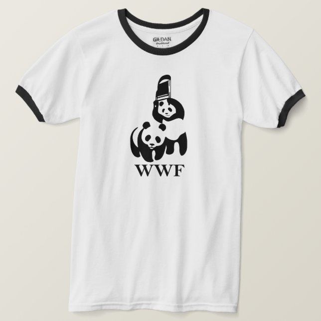 T-shirt Cartoon Mouse Gangster Illustration (Design devant)