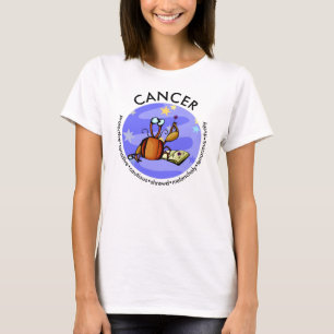 T-shirt Cartoon personnalisable Cancer Caractéristiques du