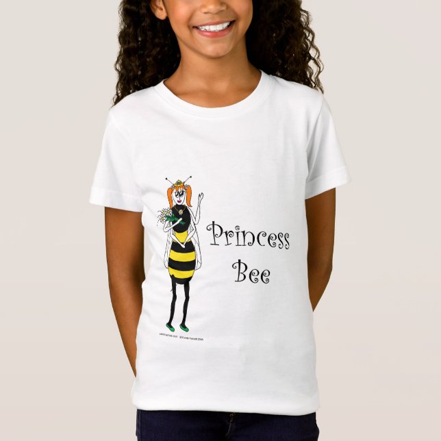 T-Shirt Cartoon Princesse Bee (Devant)