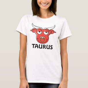 T-shirt Cartoon Taurus Red Bull