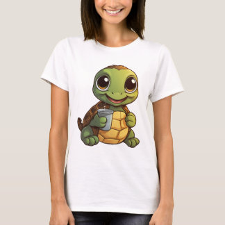 T-shirt Cartoon turtle illustration Copy Copy Copy Copy Co