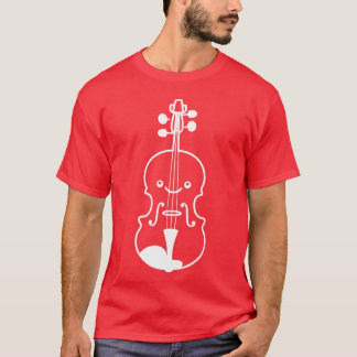 T-shirt Cartoon Violin boy
