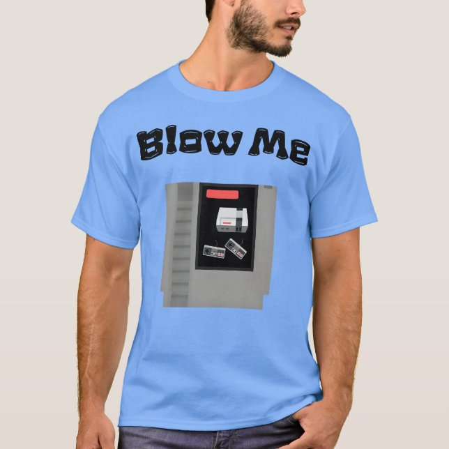 T-shirt Cartouche de jeu classique drôle (Devant)