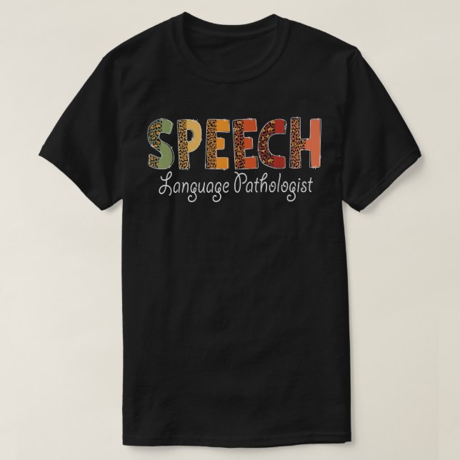 T-shirt Cas d'Autumn Thanksgivi (Design devant)