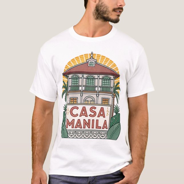 T-SHIRT CASA MANILLE (Devant)