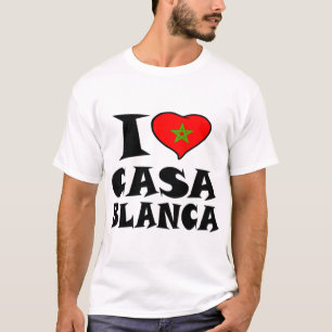 T-shirt Casablanca I Love Casablanca