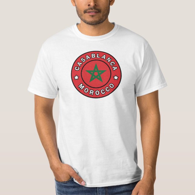 T-shirt Casablanca Maroc (Devant)
