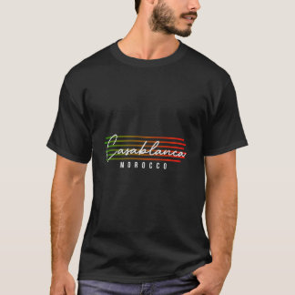T-shirt Casablanca Maroc Souvenir