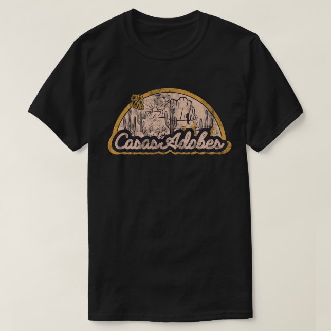 T-shirt Casas Adobes, Arizona (Design devant)