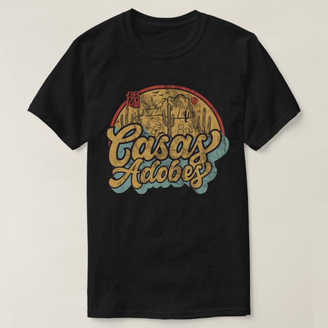 T-shirt Casas Adobes, Arizona (Design devant)