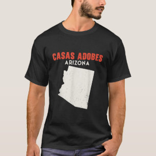 T-shirt Casas Adobes Arizona USA State America Travel Ariz