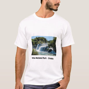 T-shirt Cascade dans le Parc national de Krka - Dalmatie, 
