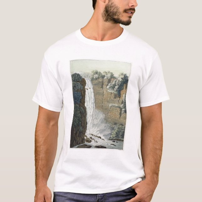 T-shirt Cascade de Tequendama sur la rivière de Bogota, (Devant)